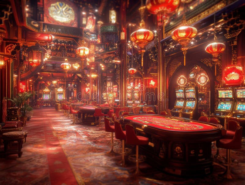 金沙 澳门新葡京 游戏大厅内景